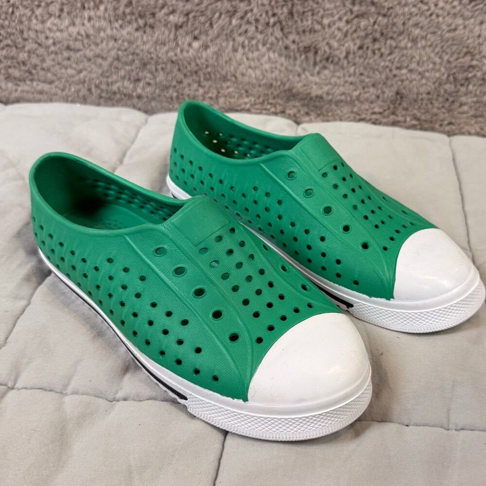 Crewcuts Size 4 Perforated Sneakers Rubber Slip On Water Shoes Sandals